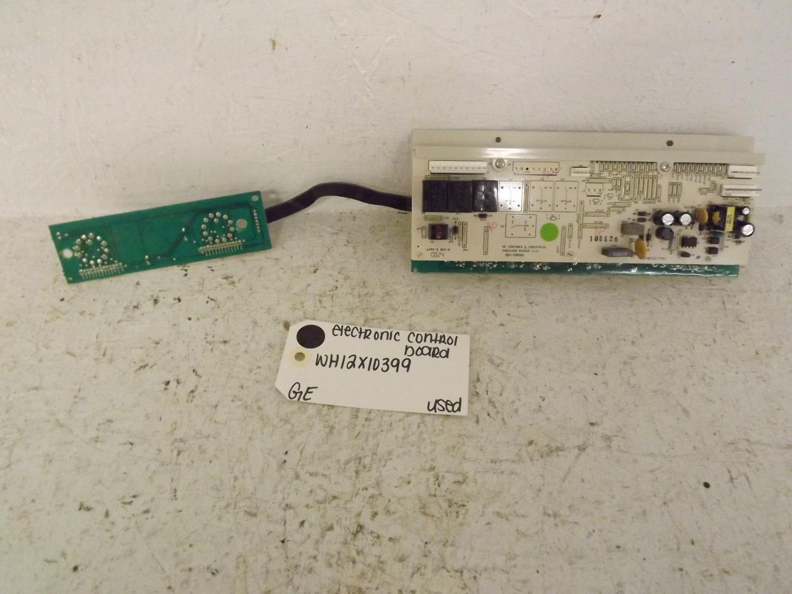 GE Washer WH12X10399 Electronic Control Board Used GE Washer WH12X10399 Electronic Control Board Used